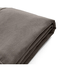 Lisa Design Housse pour canapé Jake d'angle droit - 5 places - Gris