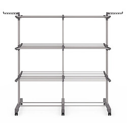 Avis Idmarket Séchoir à linge MAXI gris