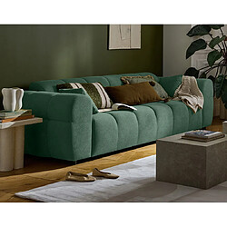 Lisa design canapé droit Ray 3 places - Vert sauge