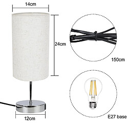 Acheter Zmh lampe de bureau vintage - Noir