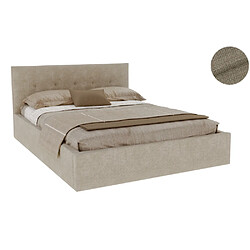 Kids Literie Lit Coffre Tulsa 140x190 cm - Sommier inclus Beige Foncé