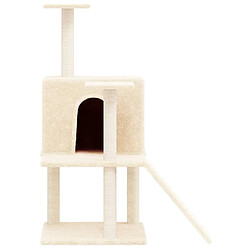 Arbre à chat Helloshop26 - 109 cm - Crème