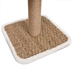 Acheter Helloshop26 Arbre à chat et tunnel 56 cm - Beige