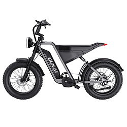 Vélo électrique GUNAI-Y, moteur 1000 W, batterie 48 V 18 Ah, Pneus Fat 20 x 4,0 pouces,60 km/h, 100 km