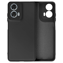 Motorola Moto G24 Power Coque Avizar - Noir Coque semi-rigide en silicone - Antichoc & Anti-rayures - Finition soft-touch