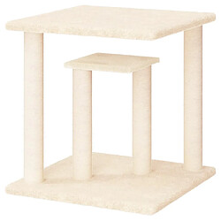 Helloshop26 Arbre à chat 50 cm Crème