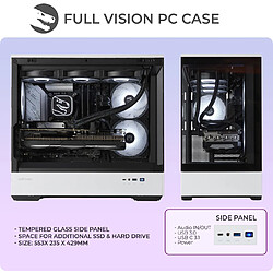 Avis Sedatech PC Gamer, AMD Ryzen 5 7500F, RTX4060Ti, 32Go DDR5, 2To SSD, Win 11