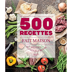 500 recettes fait maison : recettes testées à la maison - Occasion