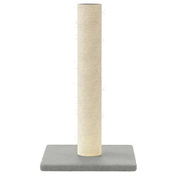 Helloshop26 Arbre à chat 45 cm - Gris clair