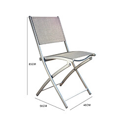 Avis Concept Usine Lot de 4 chaises en acier MOLVINA
