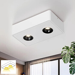 Autres Temps ZMH Spot LED Plafond 2 Flames