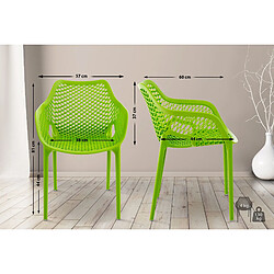 Chaise de jardin Air XL - Vert