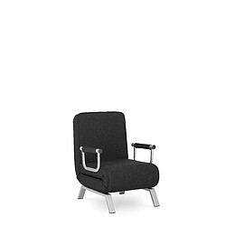 VIVALDI Fauteuil BART - Noir