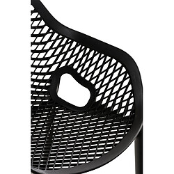 Chaise de jardin Air XL - Noir pas cher