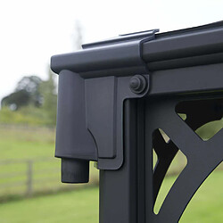 Acheter Gazébo tonnelle 13m² gris anthracite - 702780 - Palermo 3600 - PALRAM