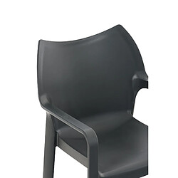 Acheter Chaise de jardin Diva - Gris foncé