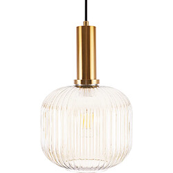 ICONIK INTERIOR Lampe de plafond vintage - Suspension en cristal - Amelia Vert pas cher