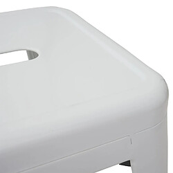 Acheter Decoshop26 Tabouret métal design - Blanc