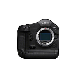 Canon EOS R1 Noir Appareil photo hybride - Capteur Plein Format - Vidéos 8K - Wi-Fi et Bluetooth - Boîtier professionnel