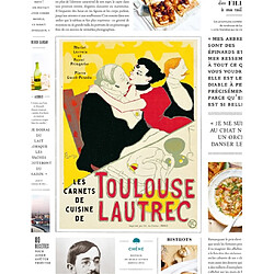 Les carnets de cuisine de Toulouse Lautrec - Occasion