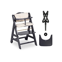 Hauck Chaise haute évolutive Beta+ - Gris foncé