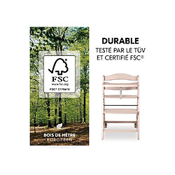 Hauck chaise haute évolutive Beta+ - blanc