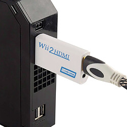 INF Adaptateur HDMI pour Nintendo Wii pas cher