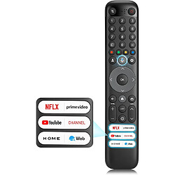 Sanag télécommande universelle TV TCL - Noir