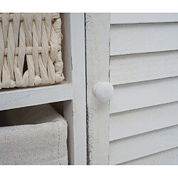 Acheter Decoshop26 Meuble sous-vasque vintage - Blanc
