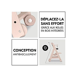 Hauck chaise haute évolutive Beta+ - blanc