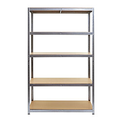 Decoshop26 Étagère charges lourdes - Gris
