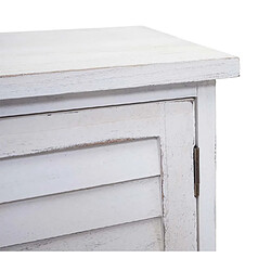 Decoshop26 Meuble sous-vasque vintage - Blanc pas cher