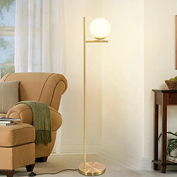 Acheter ZMH Lampadaire Salon 1 flamme métal lampadaire industriel avec interrupteur à pied Couloir