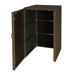 Decoshop26 Cache-poubelle 1,17x1,05x0,80 m