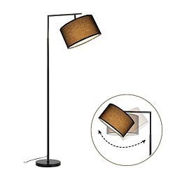 ZMH Floor Lamp Whonzimmer Fabric Design Modern Decor Lese E27mit Footswitch Bed Lamp