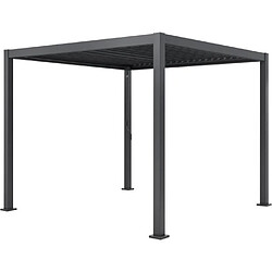 Pergola bioclimatique Gaya 290x290 cm - Gris