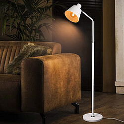 ZMH Lampadaire Vintage LED Noir
