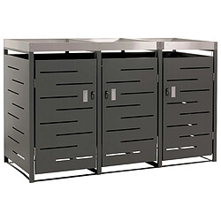 decoshop26 04_0008231 - Abri poubelles verrouillable