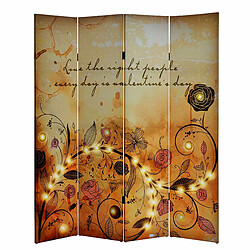 decoshop26 Paravent avec LED