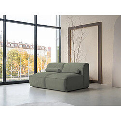 Bestmobilier Felix canapé modulable - Vert