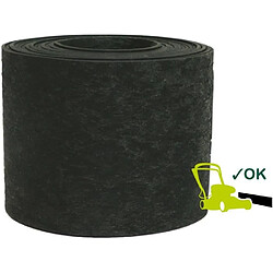 Eco Border Bordure de Jardin Caoutchouc Recyclé Gris