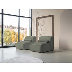 Bestmobilier Felix canapé modulable - Vert