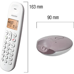 Logicom DECT ILOA 155T SOLO - Taupe