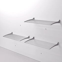 Avis Foxydry Séchoir mural pliable Fold 60 - Gris