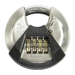 BURG-WÄCHTER Cadenas cylindrique - BURG WACHTER - 23 C 70 SB - Acier inoxydable 70 mm, ouverture a code