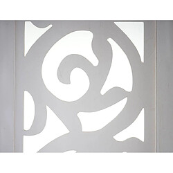 decoshop26 Blanc 6 panneaux