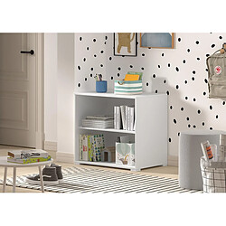 Vipack Bibliothèque murale enfant - Blanc