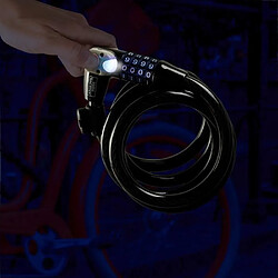 Avis BURG-WÄCHTER Antivol vélo - BURG WACHTER - 230 180 L - Code, 180 cm, acier 12 mm, LED