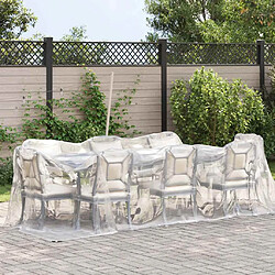 vidaXL Bâche transparente 2x5 m