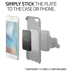 Avis Spigen Plaque Métallique MP-4P - Noir
